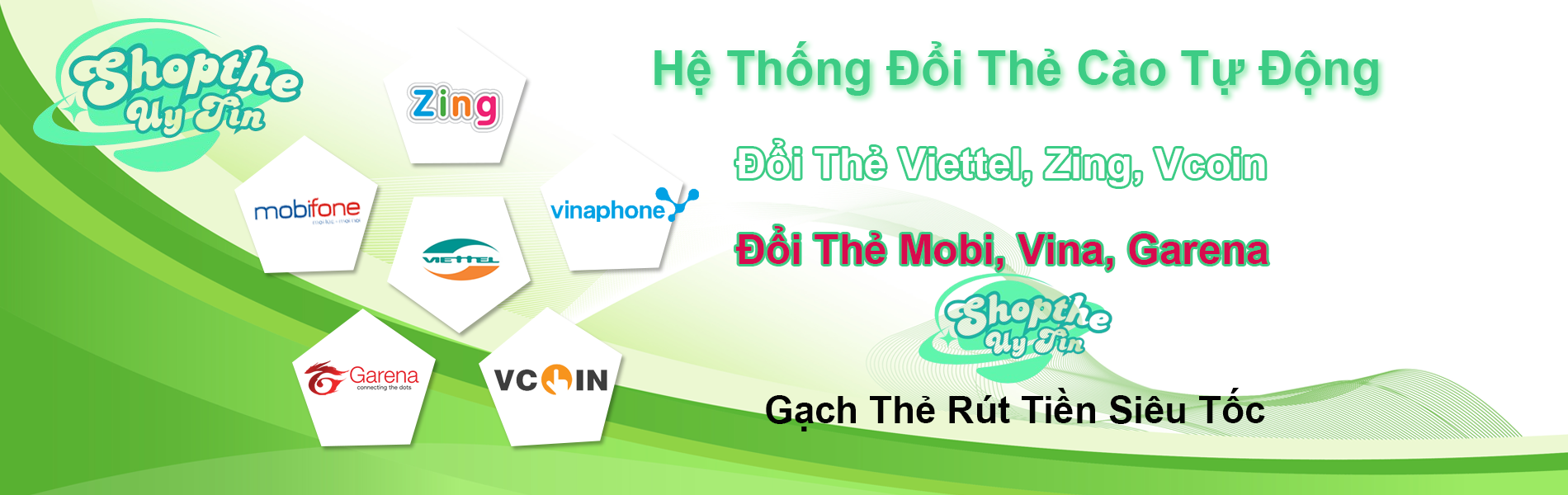 đổi thẻ cào